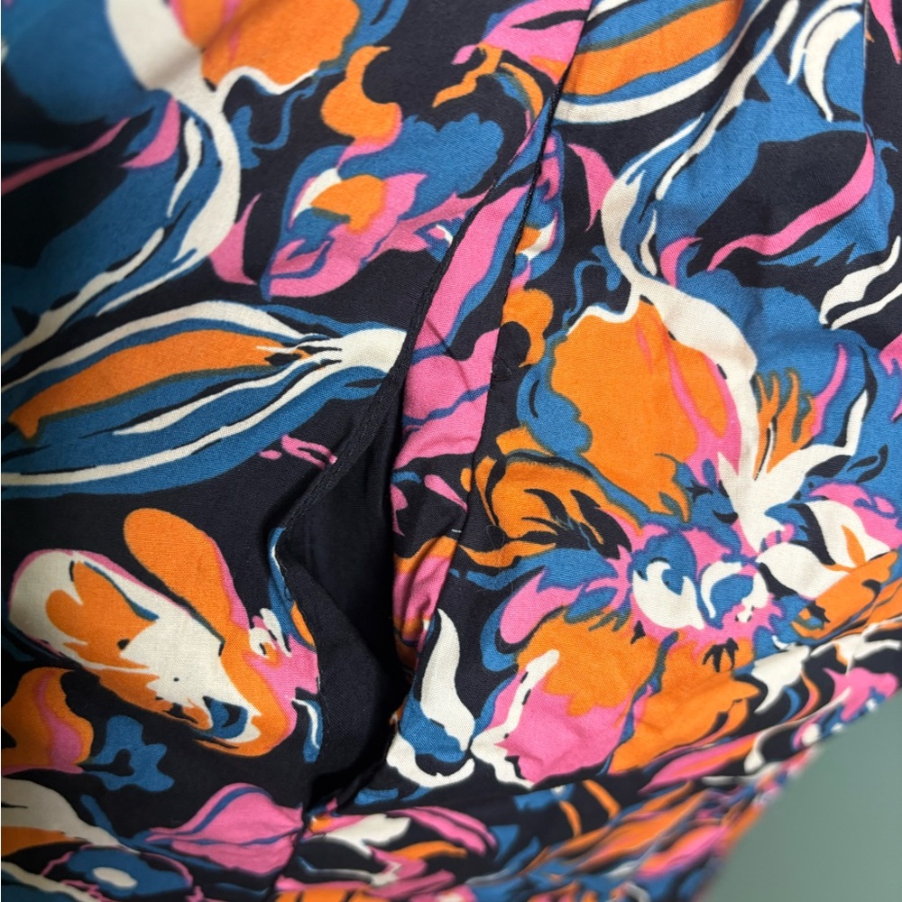 nwt French Connection Black and Pink Floral Maxi Dress small - Picture 8 of 15